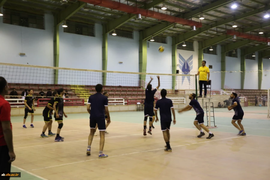 حضور تیم والیبال دانشگاه فرهنگیان در رقابت های بین دانشگاه های زاهدان  2