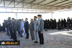 برگزاری مراسم غبارروبی و عطرافشانی گلزار شهدا به مناسبت روز دانشجو
 7