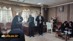 تقدیر سرپرست دانشگاه فرهنگیان سیستان وبلوچستان از همکاران زن پردیس رسالت
 2
