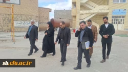 بازدید مدیر کل امور مالی به همراه رئیس اداره رسیدگی به اسناد مالی سازمان مرکزی دانشگاه فرهنگیان از پردیس های استان سیستان و بلوچستان 3