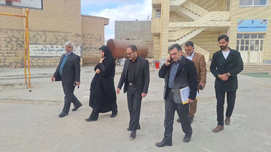 بازدید مدیر کل امور مالی به همراه رئیس اداره رسیدگی به اسناد مالی سازمان مرکزی دانشگاه فرهنگیان از پردیس های استان سیستان و بلوچستان 3