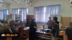 بازدید مدیر کل امور مالی به همراه رئیس اداره رسیدگی به اسناد مالی سازمان مرکزی دانشگاه فرهنگیان از پردیس های استان سیستان و بلوچستان 5