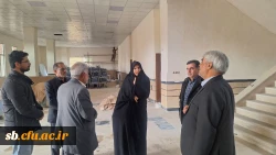 بازدید مدیر کل امور مالی به همراه رئیس اداره رسیدگی به اسناد مالی سازمان مرکزی دانشگاه فرهنگیان از پردیس های استان سیستان و بلوچستان 9
