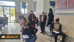 بازدید مسئولان دانشگاه فرهنگیان سیستان و بلوچستان از فرایند برگزاری امتحانات پردیس های استانی 2