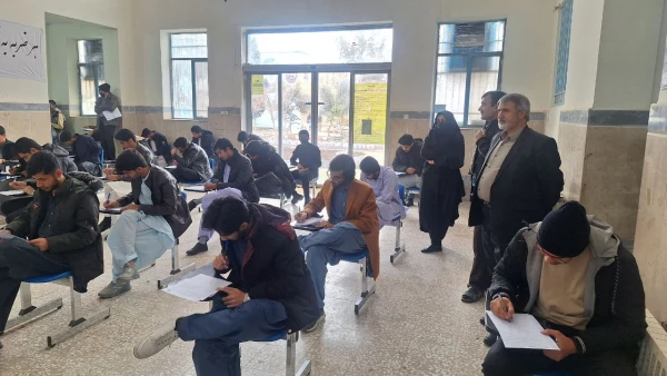 بازدید مسئولان دانشگاه فرهنگیان سیستان و بلوچستان از فرایند برگزاری امتحانات پردیس های استانی 3