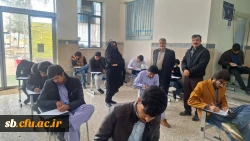 بازدید مسئولان دانشگاه فرهنگیان سیستان و بلوچستان از فرایند برگزاری امتحانات پردیس های استانی 4