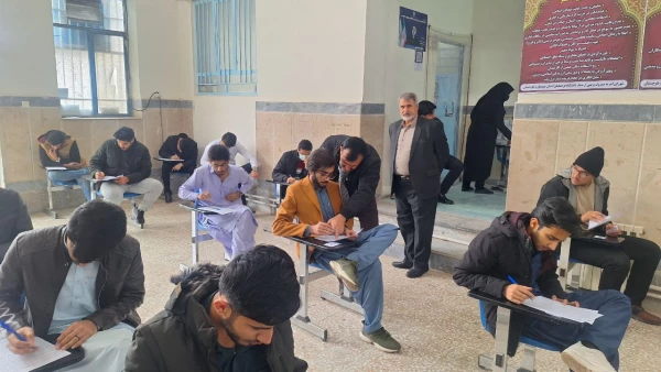 بازدید مسئولان دانشگاه فرهنگیان سیستان و بلوچستان از فرایند برگزاری امتحانات پردیس های استانی 6