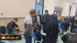 بازدید مسئولان دانشگاه فرهنگیان سیستان و بلوچستان از فرایند برگزاری امتحانات پردیس های استانی 7