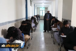 بازدید مسئولان دانشگاه فرهنگیان سیستان و بلوچستان از فرایند برگزاری امتحانات پردیس های استانی 9