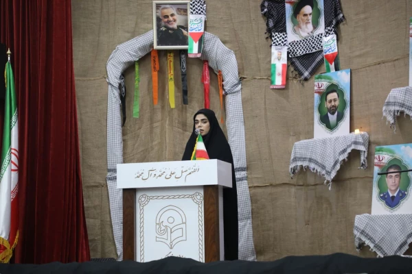 مراسم باشکوه گرامیداشت نخستین سالگرد شهادت شهدای خدمت در دانشگاه فرهنگیان زاهدان  برگزار شد.
 3