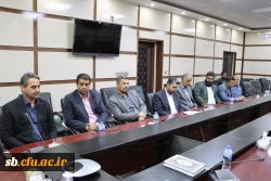 دیدار رئیس دانشگاه فرهنگیان  استان سیستان و بلوچستان با سرپرست اداره کل آموزش و پرورش استان با محوریت توانمندسازی دانشجومعلمان 2