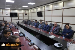 دیدار رئیس دانشگاه فرهنگیان  استان سیستان و بلوچستان با سرپرست اداره کل آموزش و پرورش استان با محوریت توانمندسازی دانشجومعلمان 2