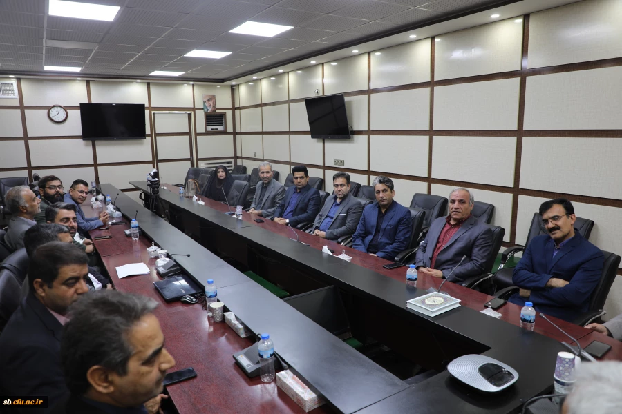 دیدار رئیس دانشگاه فرهنگیان  استان سیستان و بلوچستان با سرپرست اداره کل آموزش و پرورش استان با محوریت توانمندسازی دانشجومعلمان 2