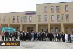 ساختمان 22 کلاسه با مشارک بنیاد قلم چی در پردیس شهید مطهری زاهدان افتتاح شد  15