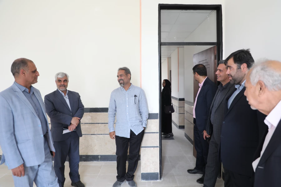 ساختمان 22 کلاسه با مشارک بنیاد قلم چی در پردیس شهید مطهری زاهدان افتتاح شد  16