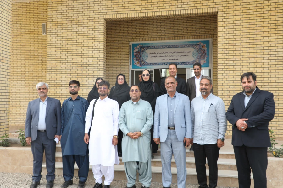 ساختمان 22 کلاسه با مشارک بنیاد قلم چی در پردیس شهید مطهری زاهدان افتتاح شد  18