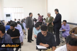 بازدید مسئولان دانشگاه فرهنگیان استان سیستان وبلوچستان  از فرایند برگزاری امتحانات پردیس های استانی
 7