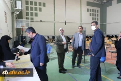 بازدید مسئولان دانشگاه فرهنگیان استان سیستان وبلوچستان  از فرایند برگزاری امتحانات پردیس های استانی
 10