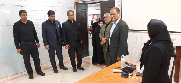 بازدید مدیر کل آموزش و پرورش استان سیستان و بلوچستان از روند برگزاری مصاحبه داوطلبان ورود به دانشگاه فرهنگیان سال 1404 2