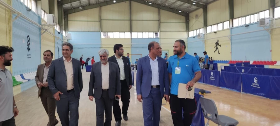 بازدید مدیرکل آموزش و پرورش استان از فرآیند ارزیابی تخصصی و آزمون عملی رشته تربیت بدنی در دانشگاه فرهنگیان 9