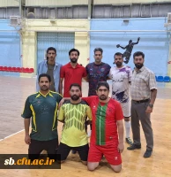 برگزاری مسابقه فوتسال به مناسبت هفته تربیت بدنی در پردیس شهید مطهری  دانشگاه فرهنگیان استان سیستان و بلو چستان  2