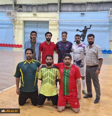 برگزاری مسابقه فوتسال به مناسبت هفته تربیت بدنی در پردیس شهید مطهری  دانشگاه فرهنگیان استان سیستان و بلو چستان 