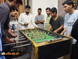 برگزاری مسابقات فوتبال دستی در پردیس شهید مطهری دانشگاه فرهنگیان استان سیستان و بلوچستان 
 2
