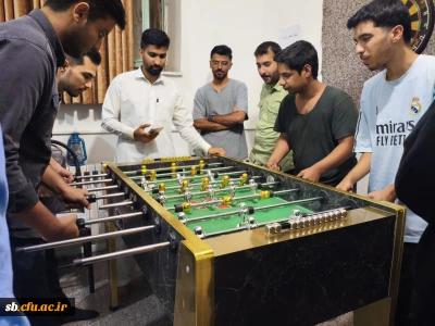 برگزاری مسابقات فوتبال دستی در پردیس شهید مطهری دانشگاه فرهنگیان استان سیستان و بلوچستان 
