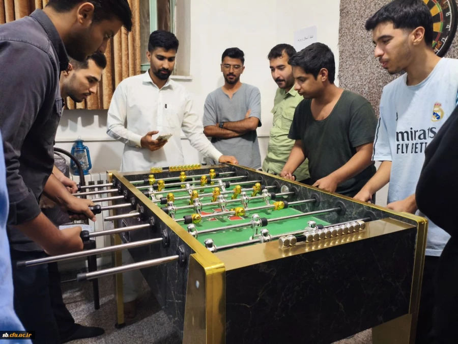 برگزاری مسابقات فوتبال دستی در پردیس شهید مطهری دانشگاه فرهنگیان استان سیستان و بلوچستان 
 2