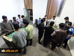 برگزاری مسابقات فوتبال دستی در پردیس شهید مطهری دانشگاه فرهنگیان استان سیستان و بلوچستان 
 3