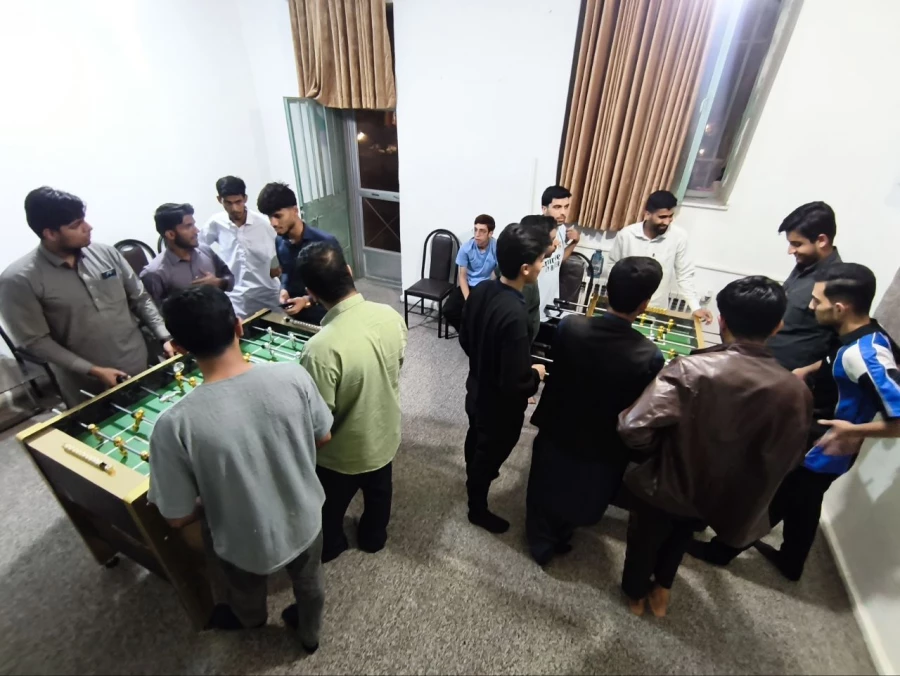 برگزاری مسابقات فوتبال دستی در پردیس شهید مطهری دانشگاه فرهنگیان استان سیستان و بلوچستان 
 3