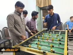 برگزاری مسابقات فوتبال دستی در پردیس شهید مطهری دانشگاه فرهنگیان استان سیستان و بلوچستان 
 7