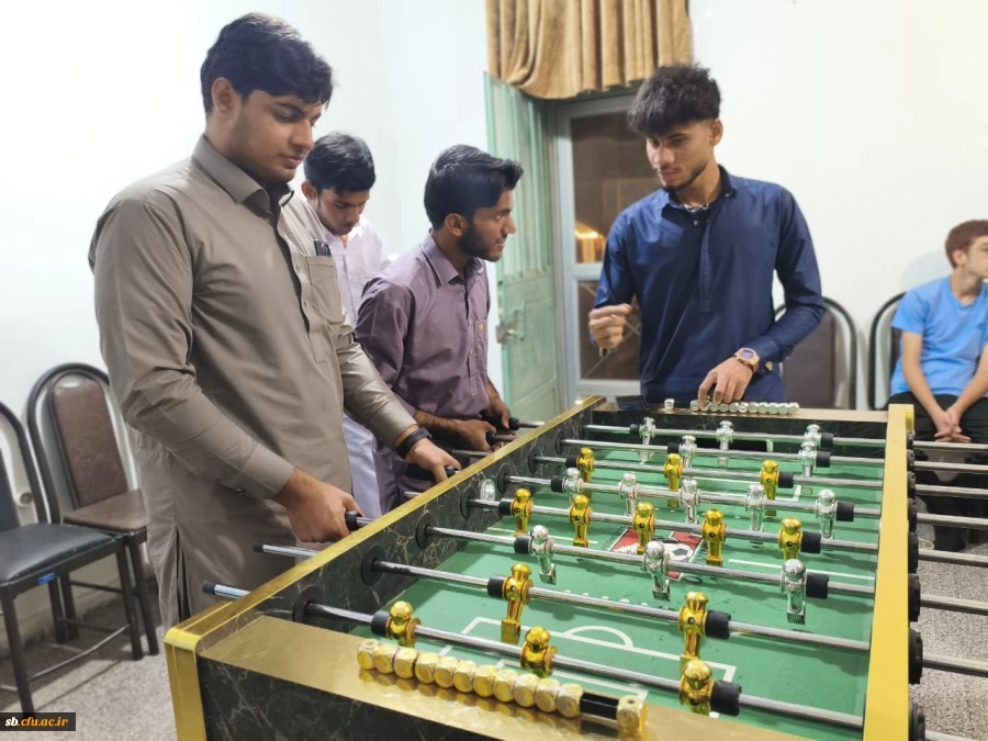 برگزاری مسابقات فوتبال دستی در پردیس شهید مطهری دانشگاه فرهنگیان استان سیستان و بلوچستان 
 7