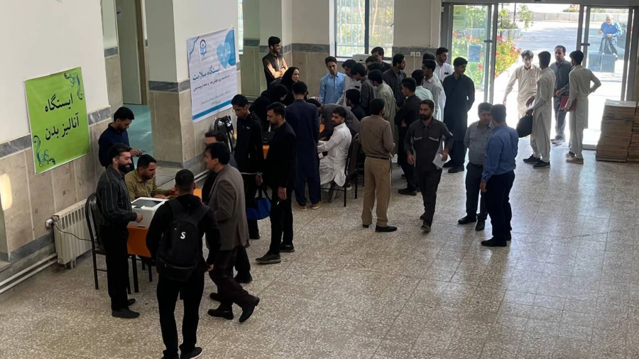 اجرای طرح  سلامت ویژه  اساتید،کارکنان و دانشجو معلمان دانشگاه فرهنگیان استان سیستان و بلوچستان 
 4