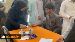 اجرای طرح  سلامت ویژه  اساتید،کارکنان و دانشجو معلمان دانشگاه فرهنگیان استان سیستان و بلوچستان 
 6