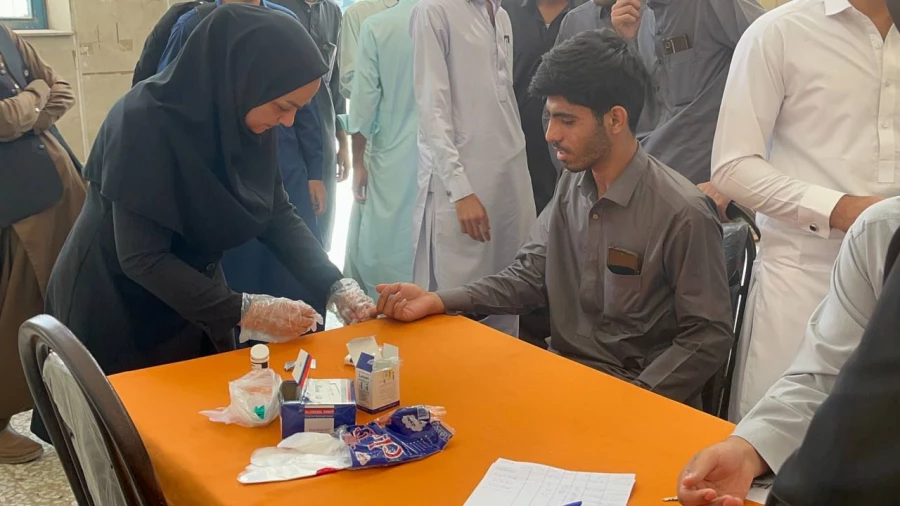 اجرای طرح  سلامت ویژه  اساتید،کارکنان و دانشجو معلمان دانشگاه فرهنگیان استان سیستان و بلوچستان 
 6