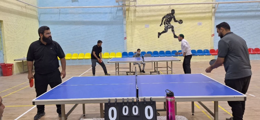 مسابقات تنیس روی میز اساتید و کارکنان دانشگاه فرهنگیان استان سیستان و بلوچستان 3