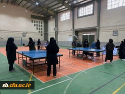 مسابقات تنیس روی میز اساتید و کارکنان دانشگاه فرهنگیان استان سیستان و بلوچستان 5
