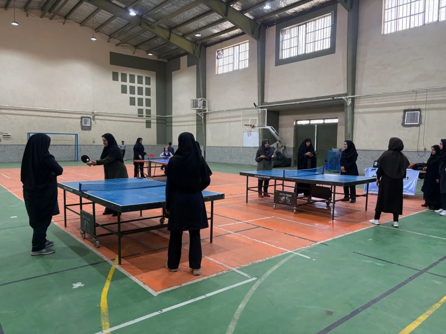 مسابقات تنیس روی میز اساتید و کارکنان دانشگاه فرهنگیان استان سیستان و بلوچستان 5