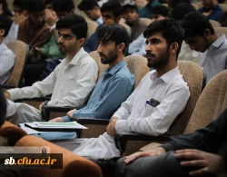 برگزاری مراسم استقبال از نو دانشجومعلمان دانشگاه فرهنگیان استان سیستان و بلوچستان 
 14