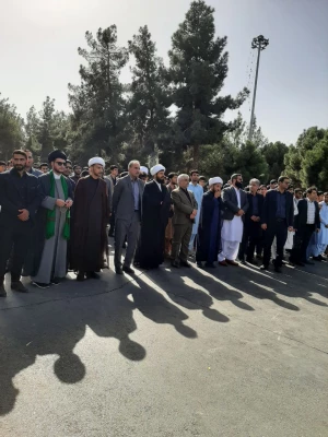 راهپیمایی یوم الله ۱۳ آبان با حضور اساتید، کارکنان و دانشجویان دانشگاه فرهنگیان استان سیستان و بلوچستان برگزار شد.

 9