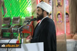 سومین سالگرد تدفین شهید گمنام در پردیس رسالت زاهدان برگزار شد  5