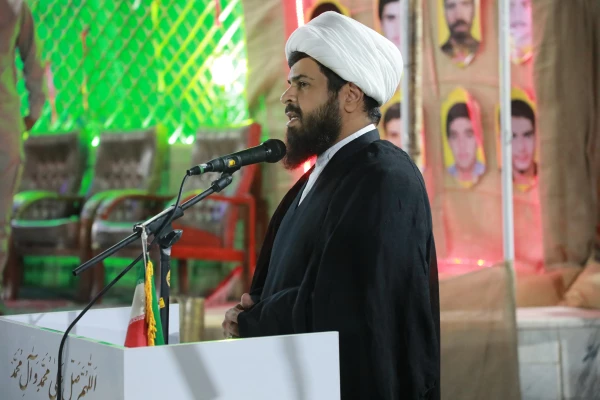 سومین سالگرد تدفین شهید گمنام در پردیس رسالت زاهدان برگزار شد  5