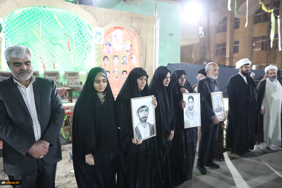 سومین سالگرد تدفین شهید گمنام در پردیس رسالت زاهدان برگزار شد  8