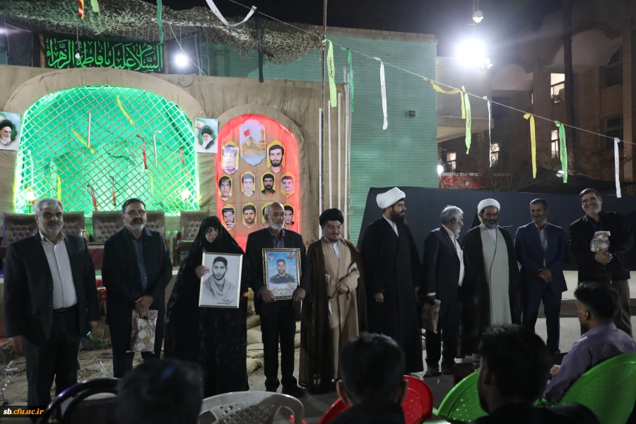 سومین سالگرد تدفین شهید گمنام در پردیس رسالت زاهدان برگزار شد  10