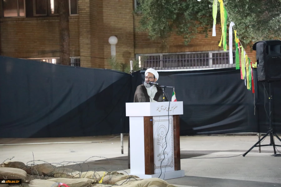 سومین سالگرد تدفین شهید گمنام در پردیس رسالت زاهدان برگزار شد  11