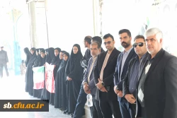 در آستانه چهل و هفتمین سالگرد پیروزی انقلاب اسلامی ، آئین غبار روبی و عطر افشانی مزار شهدا برگزارشد 10