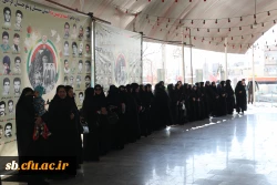 در آستانه چهل و هفتمین سالگرد پیروزی انقلاب اسلامی ، آئین غبار روبی و عطر افشانی مزار شهدا برگزارشد 14