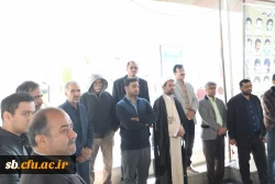 در آستانه چهل و هفتمین سالگرد پیروزی انقلاب اسلامی ، آئین غبار روبی و عطر افشانی مزار شهدا برگزارشد 15